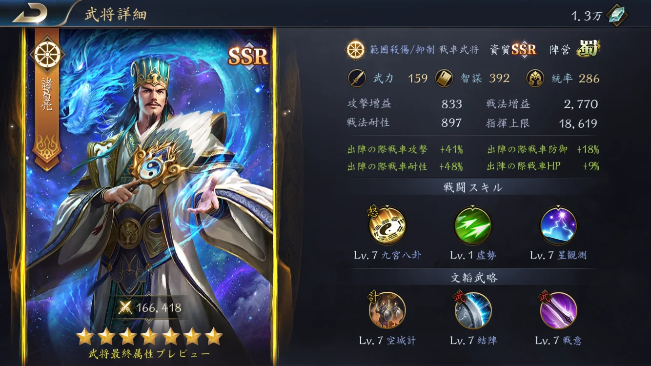 【龍の覇業】ランキング